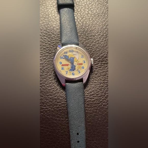 Bradley Accessories - Very rare Smurfette vintage Smurf’s watch 1970s collectible Bradley timepieces